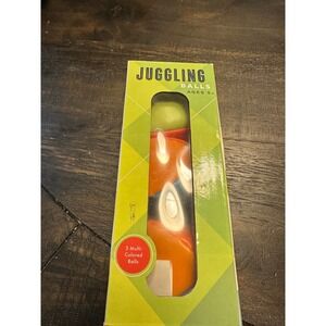 Juggling Balls 3 Multi Colored Set Ages 5+ Great for Beginners Lightweight Toy